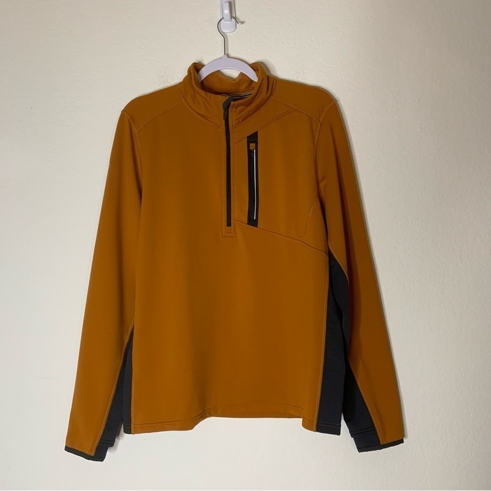 Smartwool Mens active fleece 1/2 zip sweater M NEW